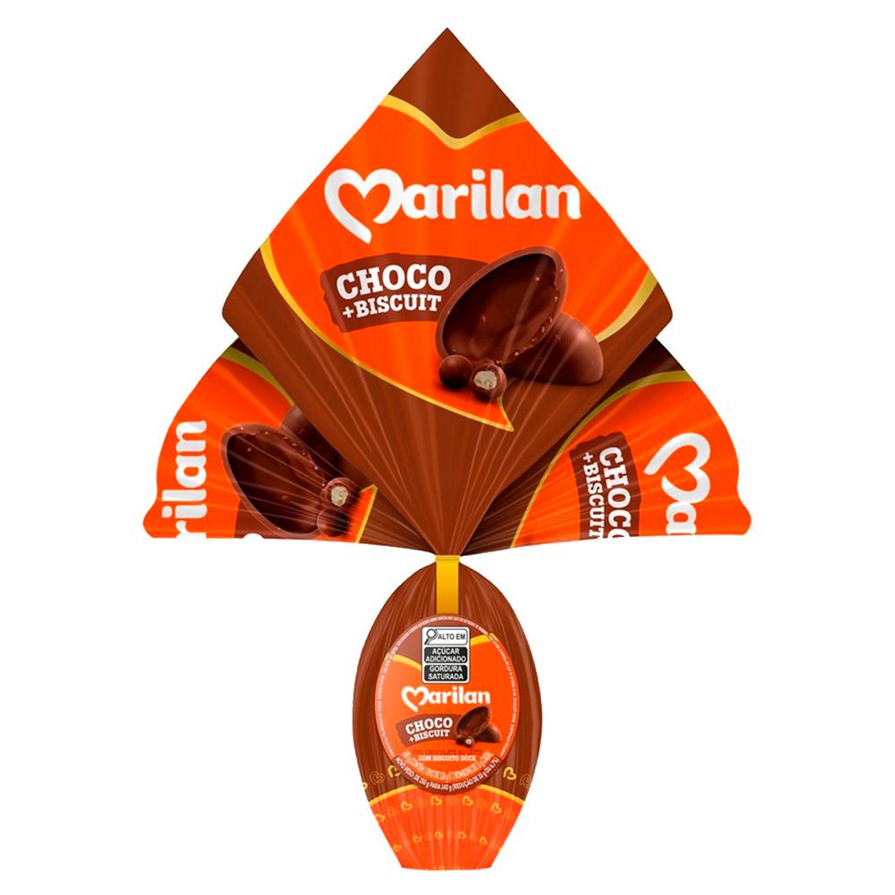 Ovo de Pascoa Marilan Choco Biscuit 140g - TopCau-1- Ovo de Pascoa Marilan Choco Biscuit 140g - TopCau-1-
